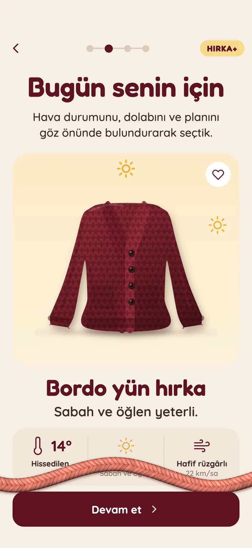 Bugün senin için