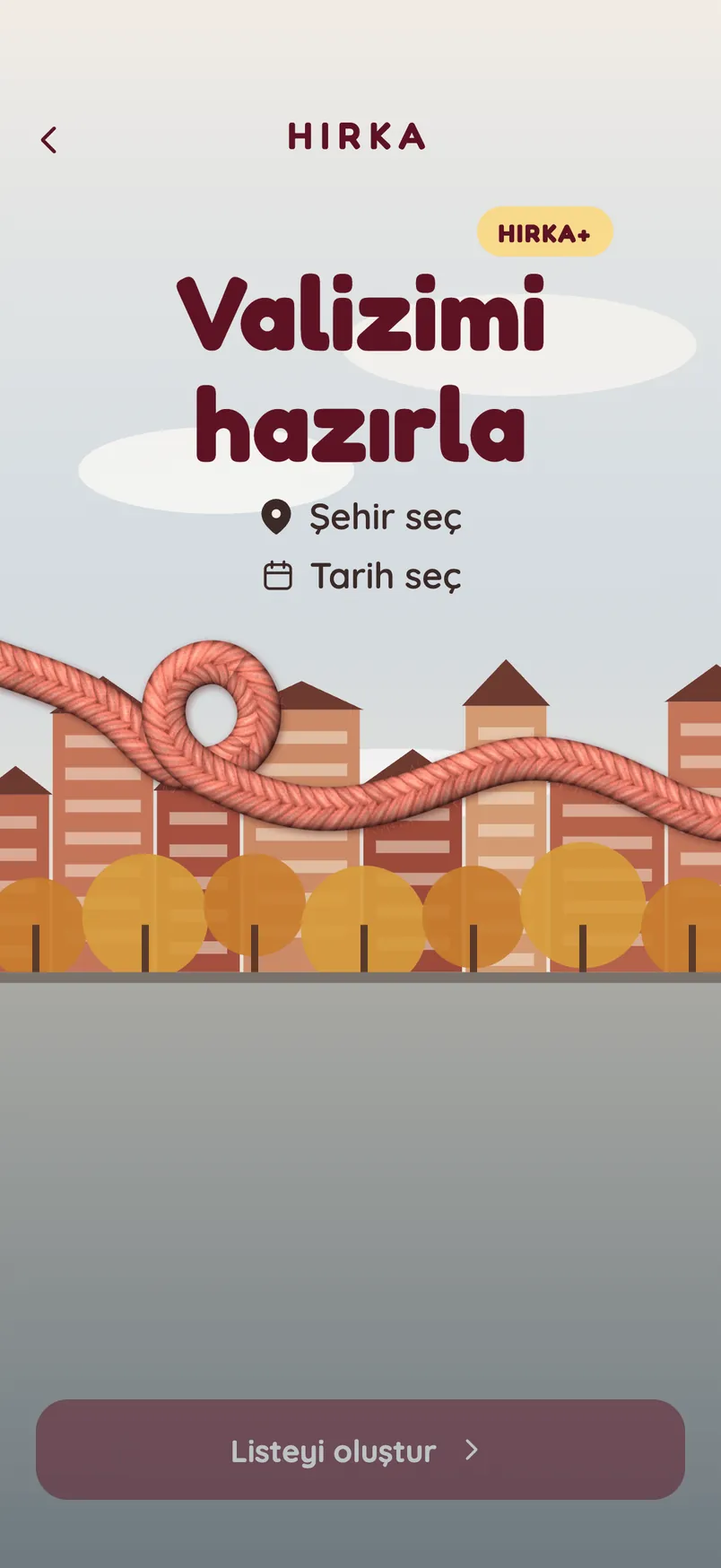 Valizimi hazırla